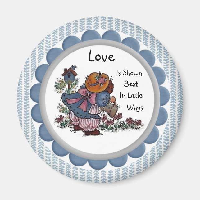 Íman O amor é mostrado melhor de maneiras pequenas (Frente)