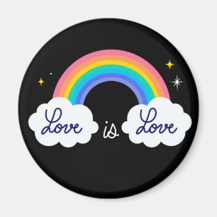 Íman O amor é o amor. LGBT+orgulho. Arco