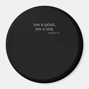 Íman O Amor É Paciente O Amor É Bondoso Desenho De Fé C