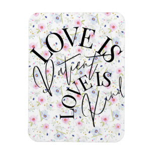 Íman O amor é paciente, o amor é gentil