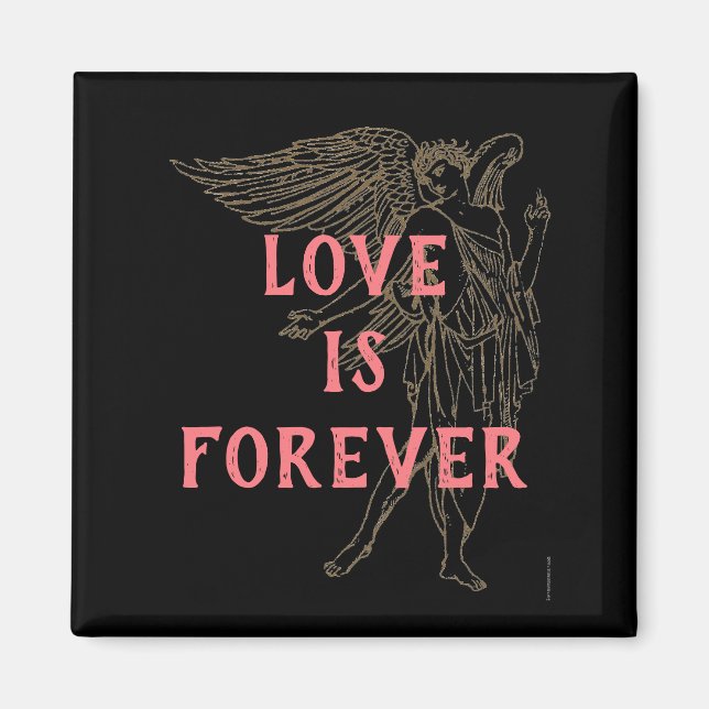 Íman O amor é para sempre (Frente)