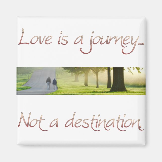 Íman O amor é uma jornada (Frente)