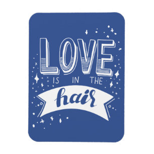 Íman O amor está no cabelo