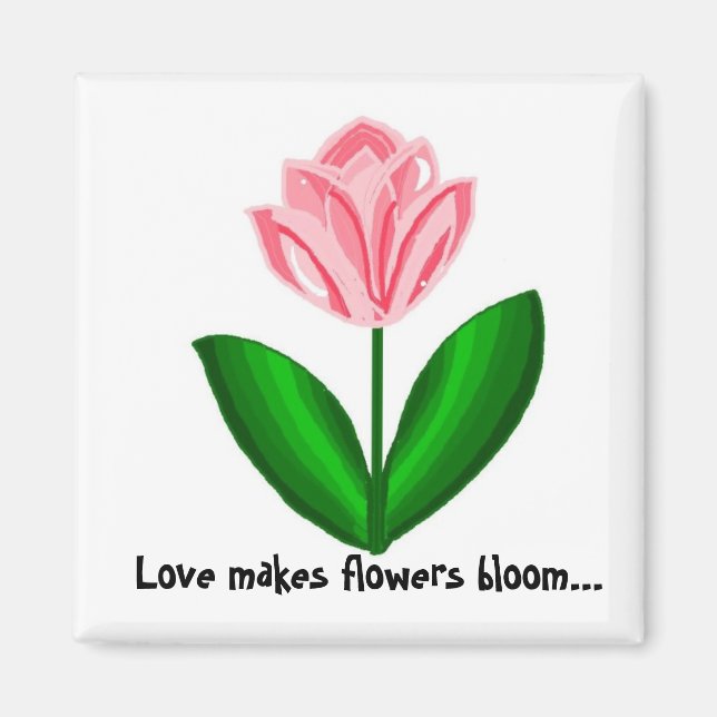 Íman O Amor Faz as Flores Desabrocharem (Frente)