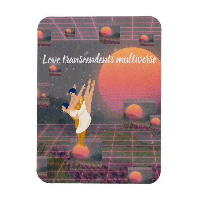 Íman O Amor Transcende Multiverso (Vertical)