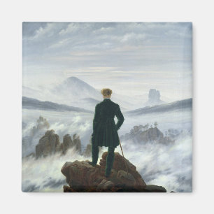 Íman O andarilho acima do mar da névoa, 1818