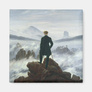 Íman O andarilho acima do mar da névoa, 1818