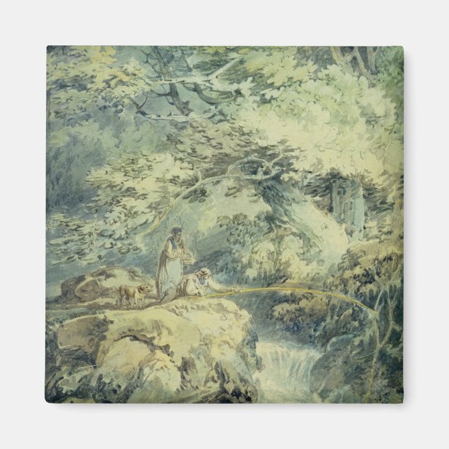 Íman O Angler, 1794 (c/c sobre grafite no papel) (Frente)