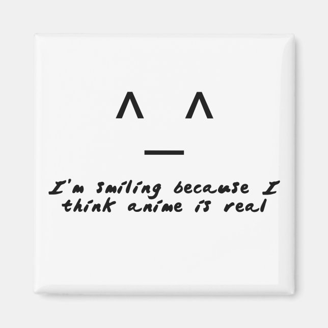 Íman O Anime É Real (Frente)