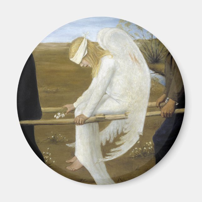 Íman O Anjo Ferido (detalhe) (Frente)