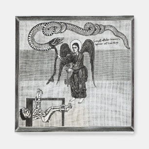 Íman O anjo, guardarando as chaves do inferno