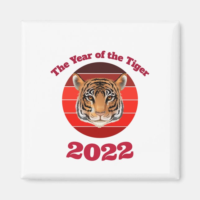 Íman O Ano do Tigre 2022 (Frente)