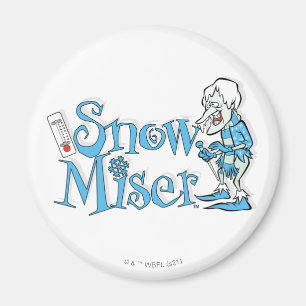 Íman O ANO SEM SANTA CLAUS™ Ausente de neve