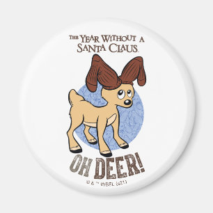 Íman O ANO SEM SANTA CLAUS™ Vixen "Oh Deer"