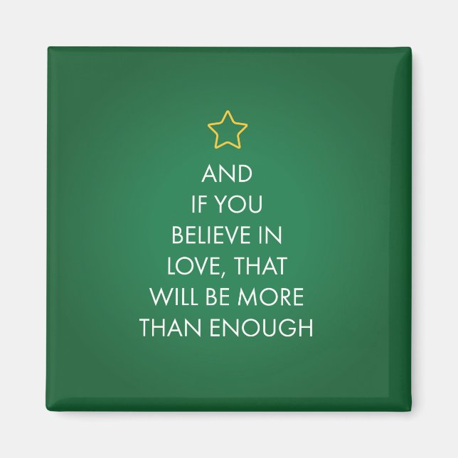 Íman O anseio de Natal (Frente)