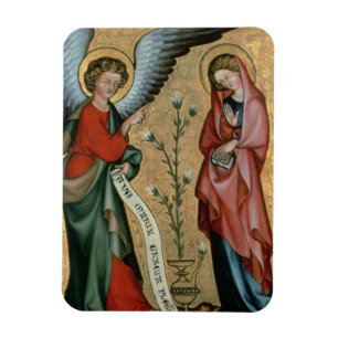 Íman O anúncio, c.1330 (óleo no painel)