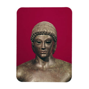 Íman O Apollo de Piombino, cabeça da estátua, encontr