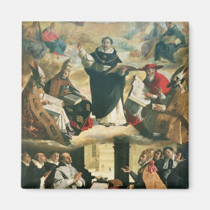 Íman O Apotheosis de St Thomas Aquinas, 1631