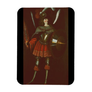 Íman O Arcanjo Miguel por Francisco de Zurbarán Arte