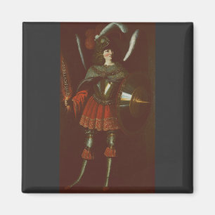Íman O Arcanjo Miguel por Francisco de Zurbarán Arte