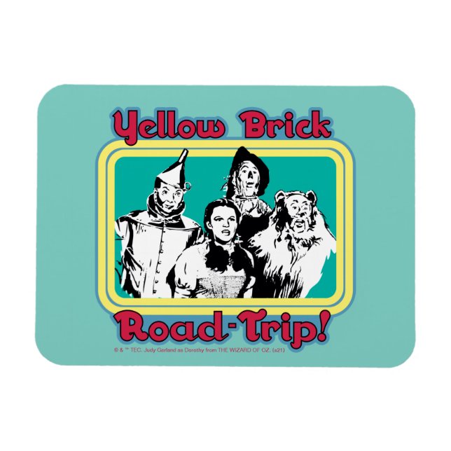 Íman O Assistente De Oz™ | Viagem de Tijolo Amarelo! (Horizontal)