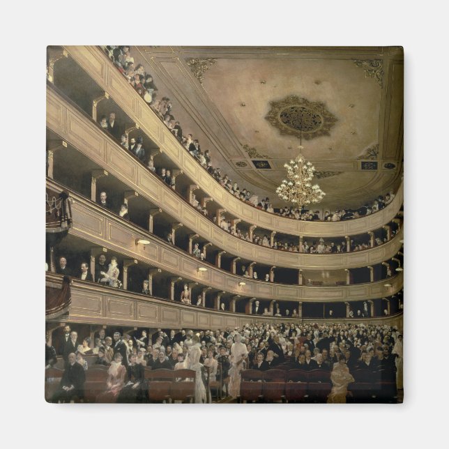 Íman O Auditório do Teatro Velho Castelo, 1888 (Frente)
