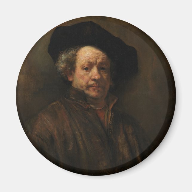 Íman O autorretrato de Rembrandt van Rijn é arte (Frente)