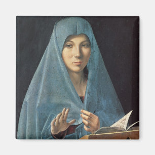 Íman O aviso, 1474-75 (óleo no painel)