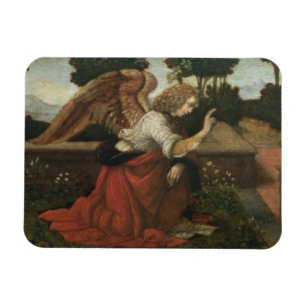 Íman O aviso, painel do predella de um altarpiec