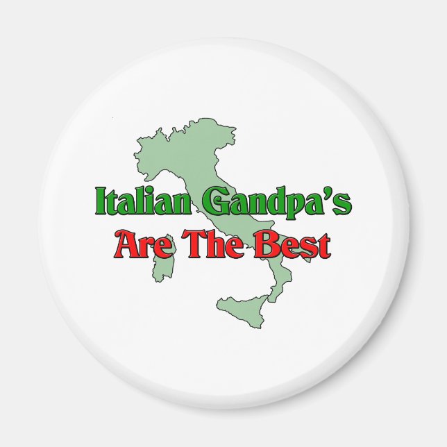 Íman O avô italiano é o melhor (Frente)