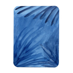 Íman O azul abstrato sugestivo irradia a pintura da
