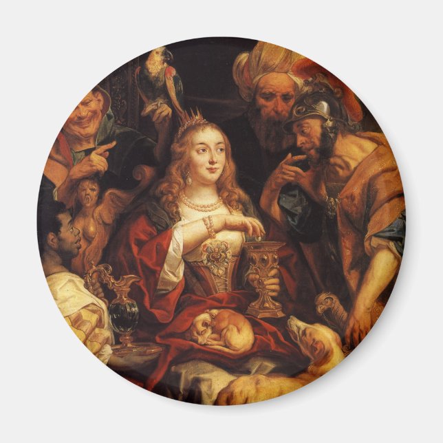 Íman O Banquete de Cleópatra (Frente)