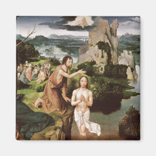 Íman O baptismo do cristo, c.1515