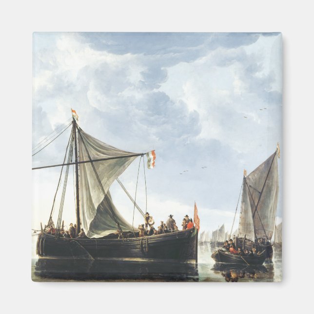 Íman O Barco de Passagem Aelbert Cuyp (Frente)