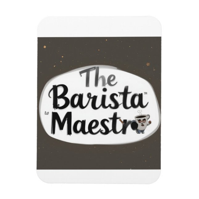 Íman O Barista Maestro (Vertical)