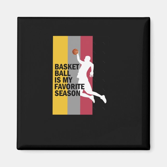 Íman O Basquete É A Minha Estação Favorita 10 (Frente)