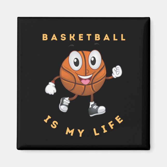 Íman O Basquete É Minha Vida (Frente)