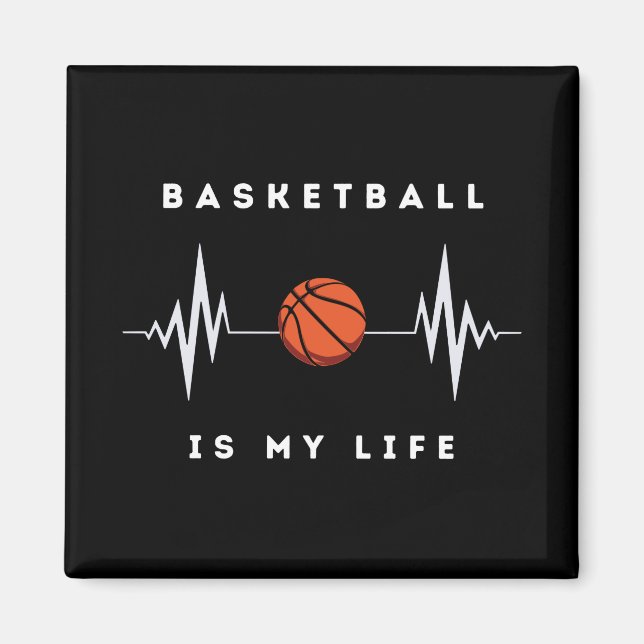 Íman O Basquete É O Meu Esporte Favorito (Frente)