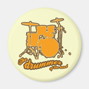 Íman o baterista, música