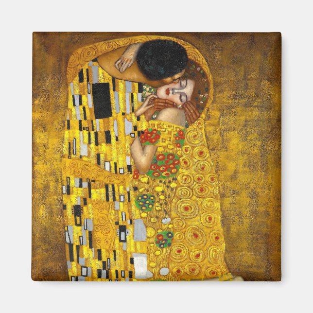 Íman O Beijo De Gustav Klimt (Frente)
