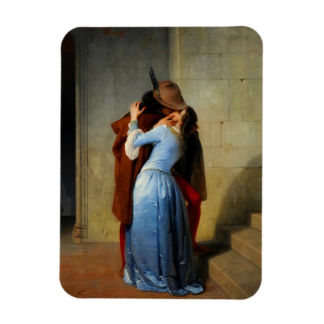 Íman O Beijo Francesco Hayez (Vertical)