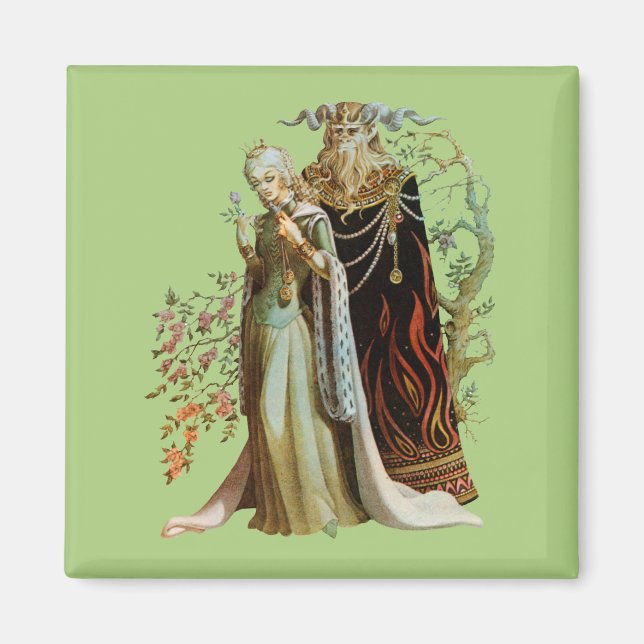 Íman O Bela e a Fera (Frente)