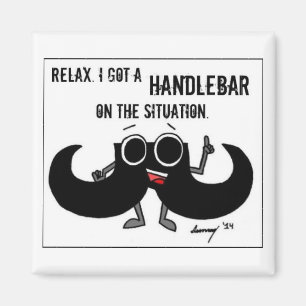 Íman O bigode 'TEM UMA BARRA DE MÃO NA SITUAÇÃO'