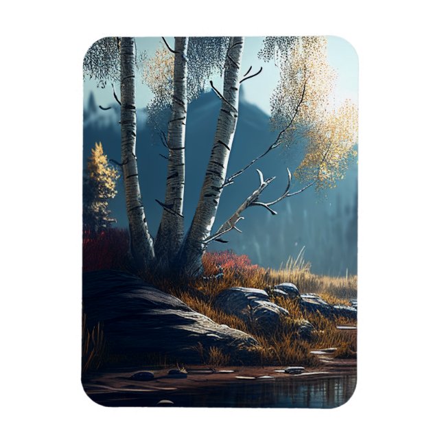 Íman O Birches Norte Ireland Round, Birch View (Vertical)