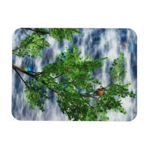 Íman O Birdsnest Cai No Ímã Flexível