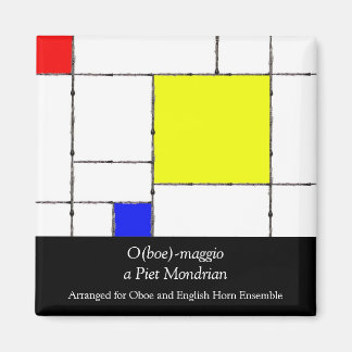 Íman O(boe)-maggio a Mondrian Magnet