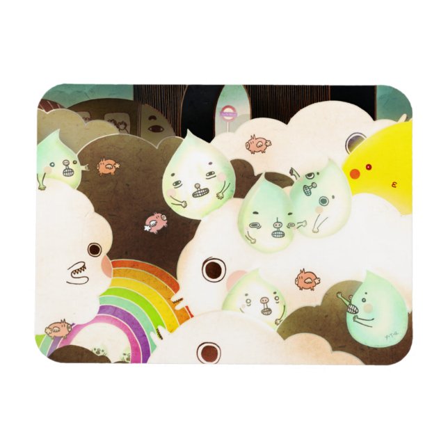 Íman O bom e velho tempo britânico de 2014 (Horizontal)