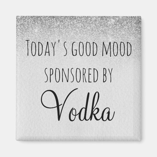 Íman O bom humor de hoje patrocinado por Vodka (Frente)