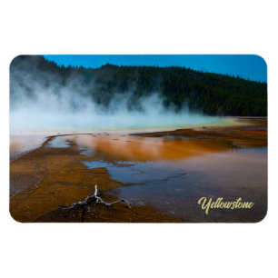 Íman o bordo do Grande Primavera Prismático Yellowstone