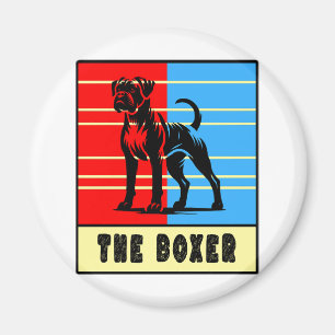Íman O Boxer - Cachorro Forte
